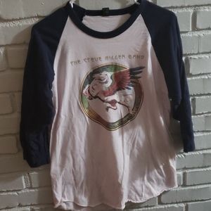 Light Pink "The Steve Miller Band" Baseball Tee